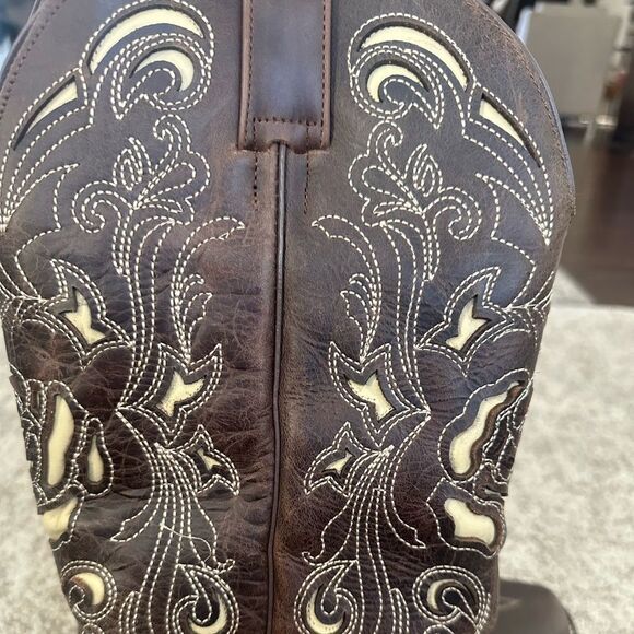 J.B. Dillon Women’s Aven’s Brown Cowboy Western Boots 11 - Picture 3 of 10